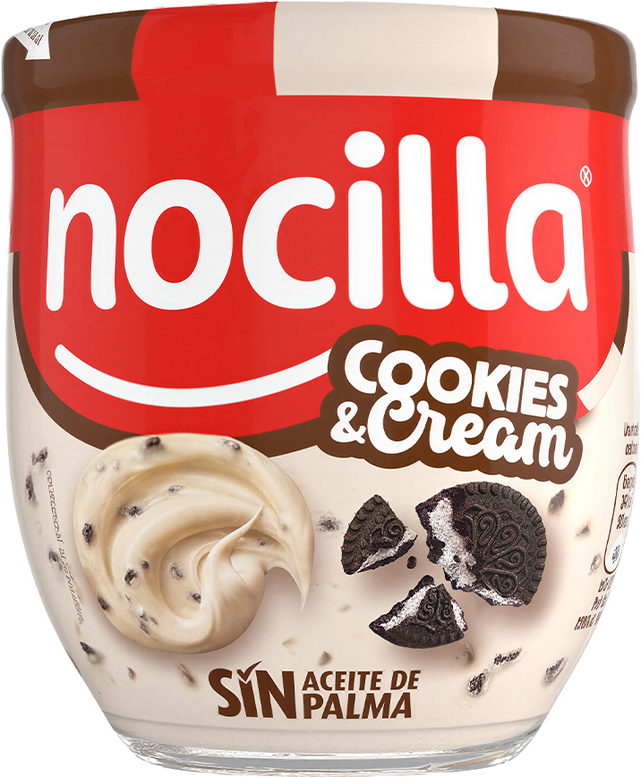 Nocilla Cookies & Cream Vaso 180g