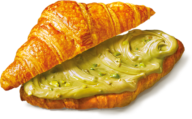 Croissant con Nocilla Pistacho